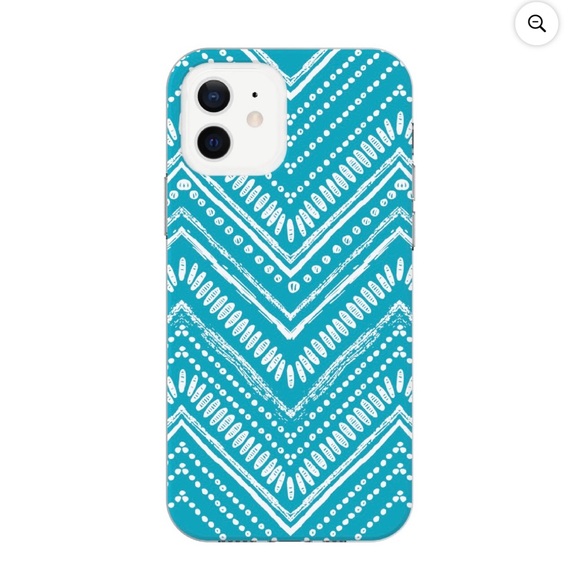 onn. Boho Teal Phone Case for iPhone 12 / iPhone 12 Pro. NIB - Picture 1 of 5